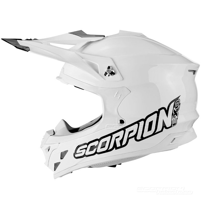 Scorpion VX-15 EVO Crosshjlm MX (Solid) Vit