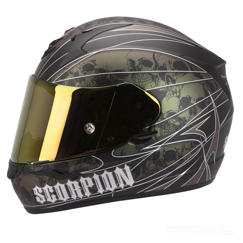 Scorpion EXO-410 Mopedhjlm (Underworld) Kameleont
