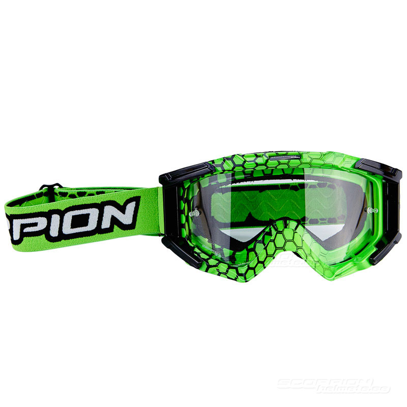 Scorpion Crossglasgon Goggles (E16) Neon Green