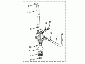 Yamaha Oljepump (5RHE310010)