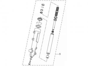 Yamaha Gaffellben (1S0F310200)