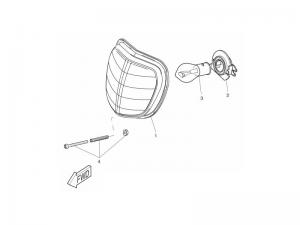 Yamaha Sprängskiss - Strålkastaren (Slider) 04-12