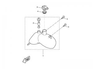 Yamaha Sprängskiss - Oljetanken (Slider) 04-->