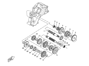 Yamaha Packbox (Original) 20x35x7