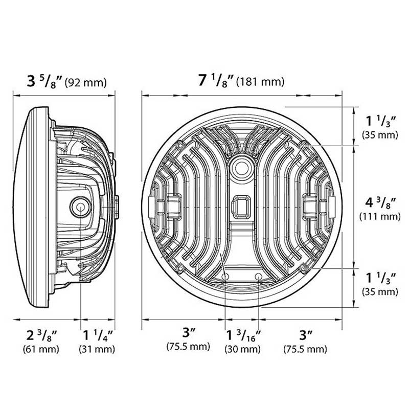 Koso Framlampa (XENITH) LED