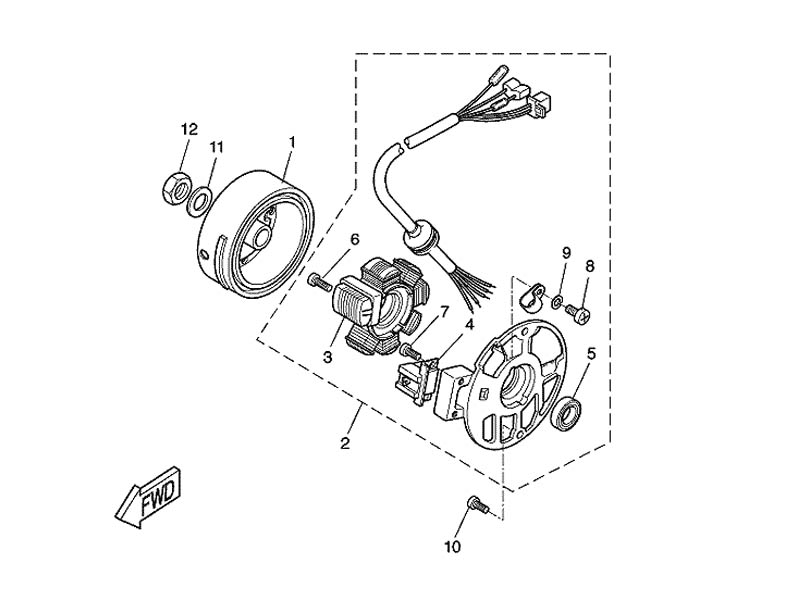 Yamaha Sprngskiss - Tndningen (Aerox 98-02)