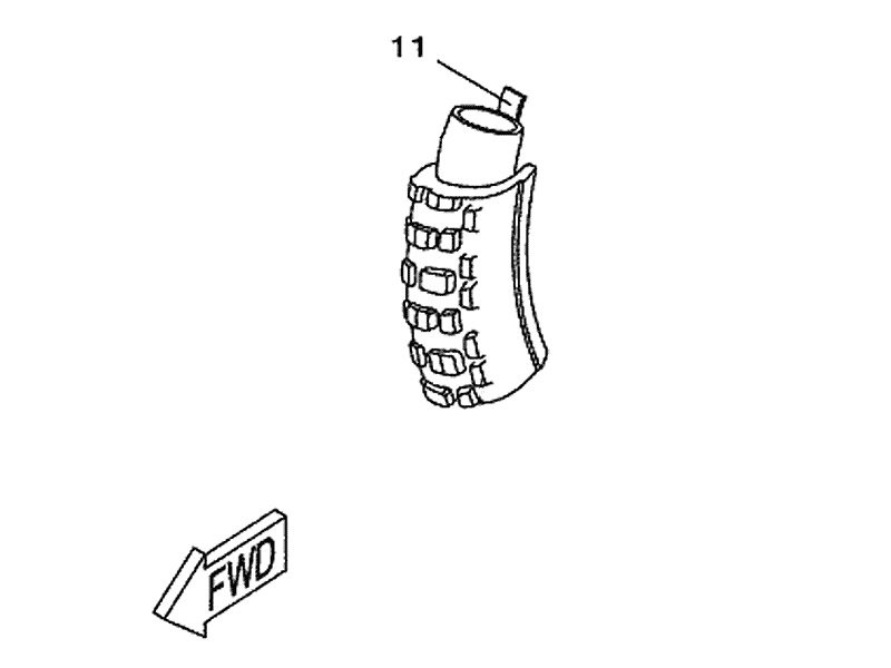 Yamaha Flgband,fram (Original)