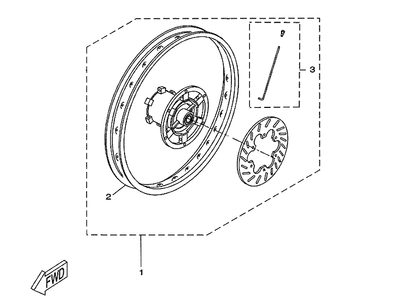 Yamaha Ekersats - R (1D4F510400)