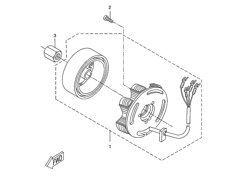 Yamaha Tndning (1D4H550000)