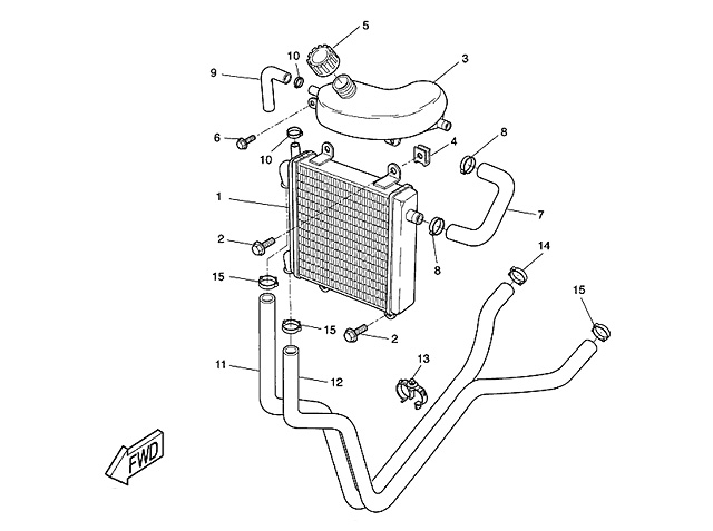 Yamaha Slanghllare (5BRE248600)