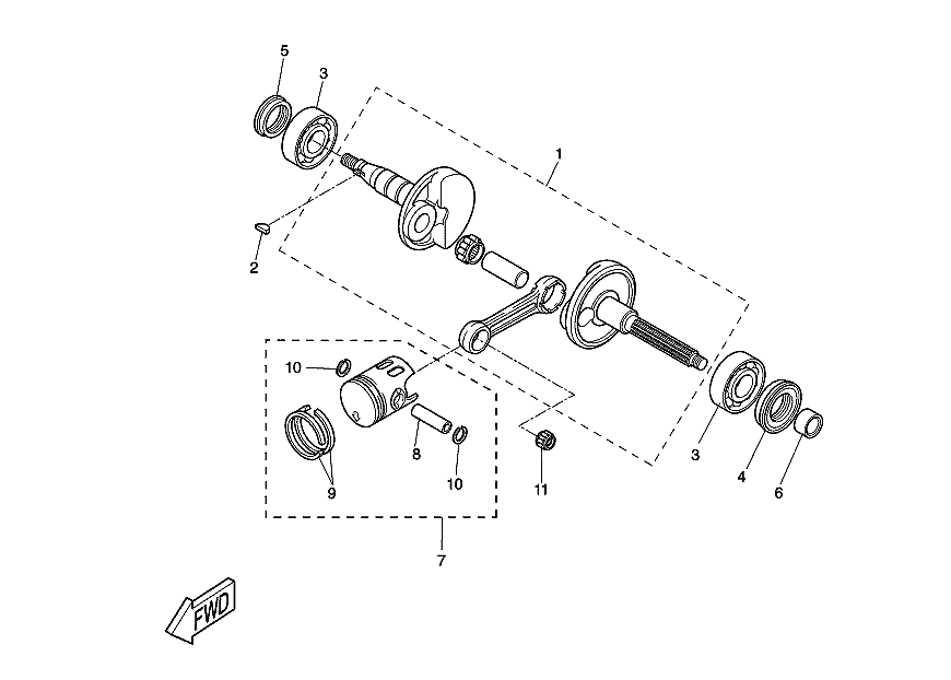 Yamaha Kolv (5BRE16A000)