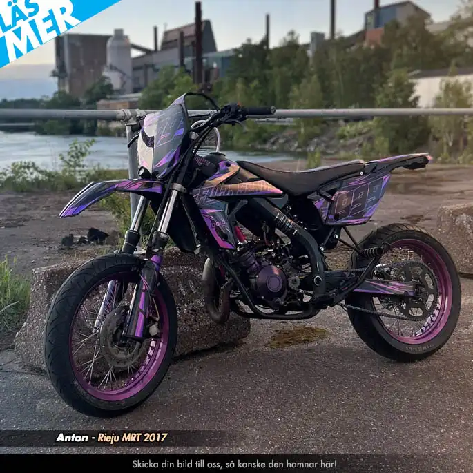 Veckans bild pÃ¥ moped inskickad av kund